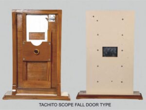 Tachistoscope Fall Door Type with card and Manual