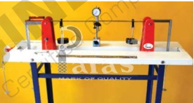 ELASTIC PROPERTIES OF DEFLECTED BEAM APPARATUS
