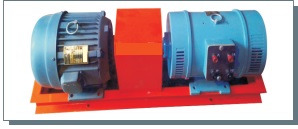 AC Induction Motor coupled with DC Generator MG SET