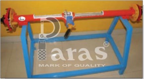 Rear Axial Assembly With Differential Gear Semi Floating Type