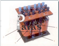 Sectional Front View of 3 PH. Transformer