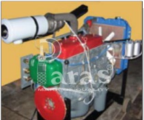 Four Stroke Three Cylinder Petrol Engine Carburetor