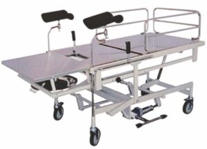 Telescopic Labour Table Adjustable Height