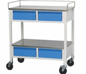Medicine Trolley 4 Drawer