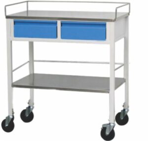 Medicine Trolley 2 Drawer