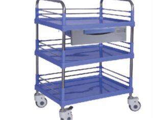 Instrument Treatment Trolley ABS 3 Shelves