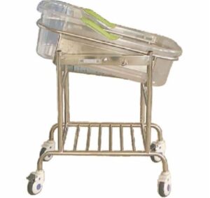 Baby Bassinet With Plastic Crib