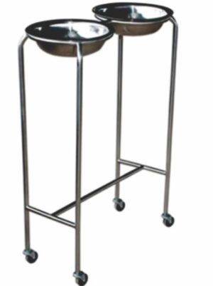 Bowl Stand Double With Frame