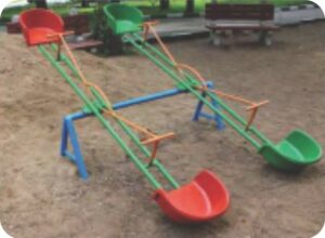 Kiddies See-Saw 4 Seat FRP